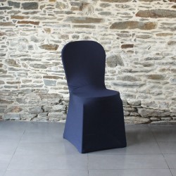 Housse de chaise bleu nuit miami, Anne-C