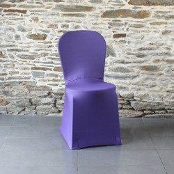 Housse de chaise violette Miami, Anne-C